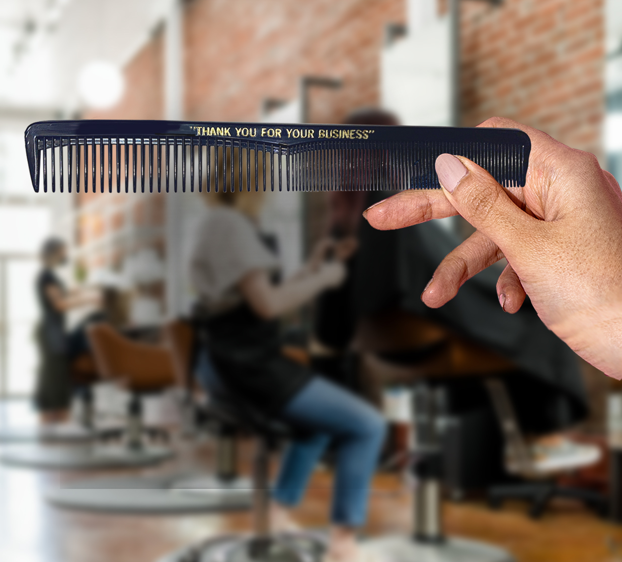 Thank you for your buisness comb